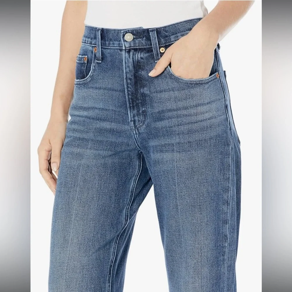 Lucky Brand Wide Leg High Rise Jeans - Picture 3 of 15